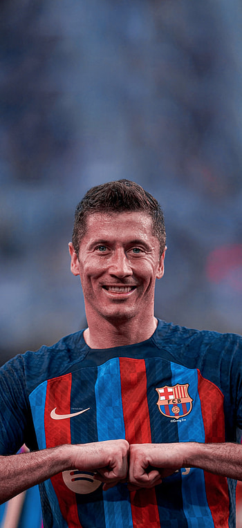 Lewandowski, sports_jersey, collar HD phone wallpaper