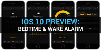 iOS 10 Preview Clock app Bedtime Wake alarm teaser 001 HD wallpaper