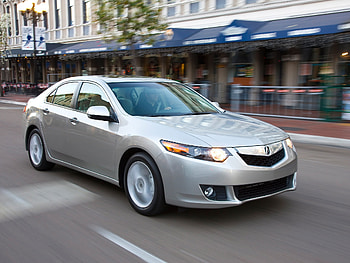 Auto, Acura, Cars, Building, Asphalt, Side View, Speed, Style, Akura, 2008, Street, Silver Metallic, Tsx HD wallpaper