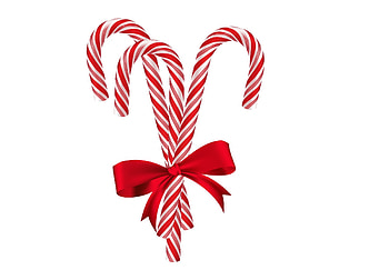 Merry Christmas!, white, craciun, christmas, red, card, bow, candy HD wallpaper
