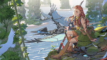 Horizon Forbidden West HD wallpaper