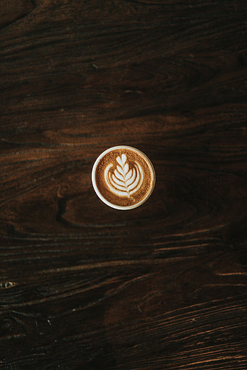 Food, Coffee, Cinnamon, Pattern, Foam, Cappuccino, Meerschaum, Drink, Beverage HD phone wallpaper
