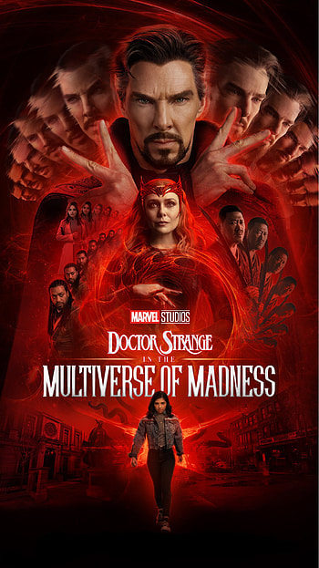 Doctor Strange 2, marvel, benedictcumberbatch, multiverse, wong, wanda, scarletwitch, doctorstrange HD phone wallpaper