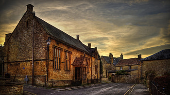 Building, , House, Architecture, Place, Town, Village HD wallpaper
