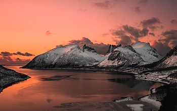 Mountain lake, , MacBook Air, Serene beauty HD wallpaper