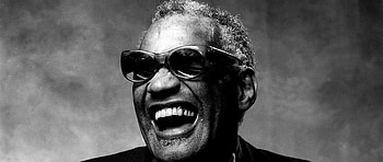 Ray Charles, Christopher Simpson's , Iconic portrait, Legendary artist HD wallpaper