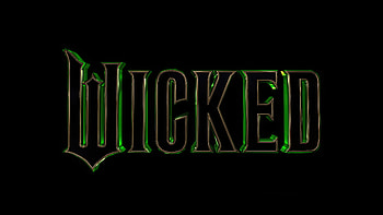 Wicked, wicked, 2024-movies, movies, dark, black, logo HD wallpaper