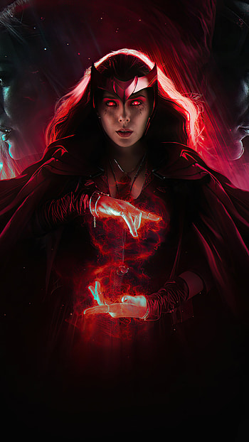 Scarlet Witch, TV Show, WandaVision HD phone wallpaper