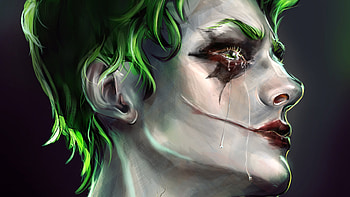 Artwork Joker New, joker, superheroes, supervillain, artwork, deviantart HD wallpaper