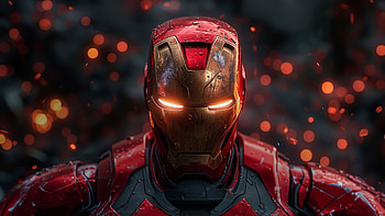 Iron Man Red And Gold Avenger, iron-man, superheroes, artwork, digital-art, ai HD wallpaper