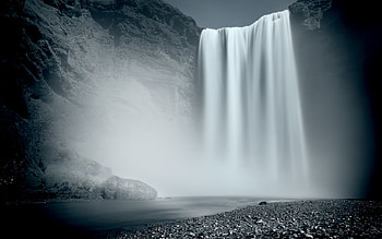 Waterfall graphy, waterfall, graphy, nature HD wallpaper