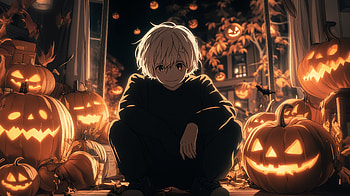 Spooky Anime Vibes: Halloween, Anime, anime halloween HD wallpaper