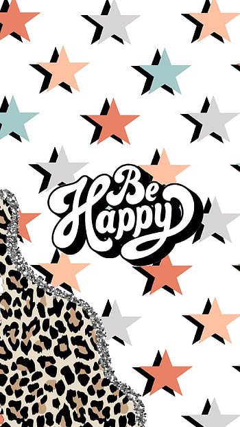 Be happy , Pretty , Cute backgrounds, Cheerful vibes HD phone wallpaper