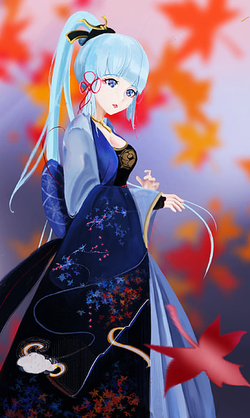 kamisato ayaka, Kamisato Ayaka (Genshin Impact), video game, Genshin Impact HD phone wallpaper