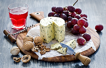 Food, Cheese, Grapes, Still Life, Nuts HD wallpaper