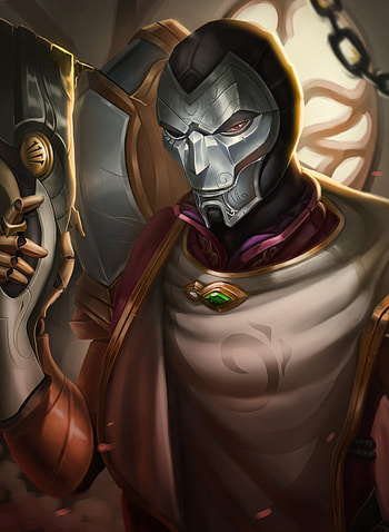 Jhin, LoL champion, League of Legends fan art, ArtStation showcase HD phone wallpaper