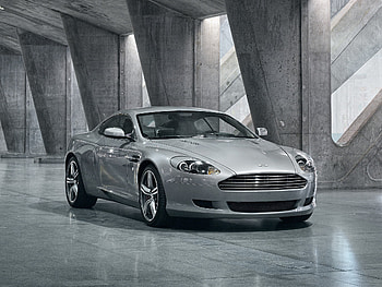 Auto, Aston Martin, Cars, Reflection, Front View, Style, 2008, Db9, Grey Metallic, Metallic Gray HD wallpaper