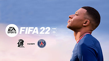 Kylian Mbappe in FIFA 22, Blue dress outfit, quality, Stunning HD wallpaper