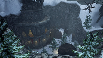 Graven Game Winter Castle -, video game, Graven HD wallpaper