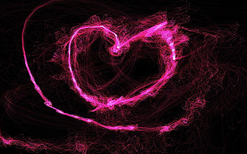 Pink, Love, Violet, Drawing, , Purple, Heart HD wallpaper