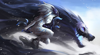 League Of Legends, Kindred / and Mobile Backgrounds HD wallpaper
