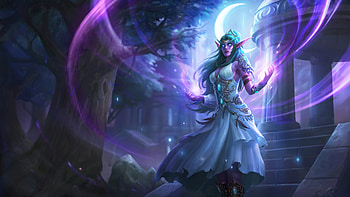 Tyrande Whisperwind World Of Warcraft HD wallpaper