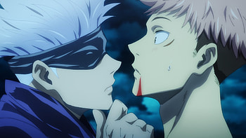 Gojo and yuji, Anime, Jujutsu Kaisen, Satoru Gojo, Yuji Itadori HD wallpaper