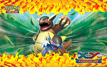 PokÃ©mon TCG: XY—Flashfire Kangaskhan HD wallpaper