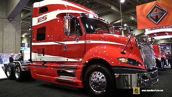 2015 International ProStar Truck with Cummins ISX 450hp Engine - Walkaround - 2015 Expocam - YouTube HD wallpaper