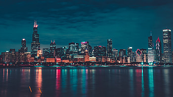 The Willis Tower, Chicago Skyline HD wallpaper
