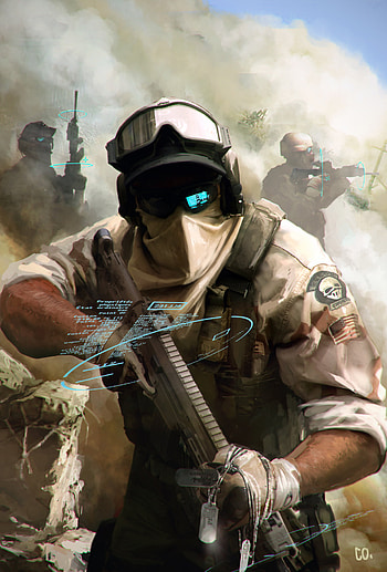 Ghost Recon: Future Soldier, ArtStation, Conceptart, Gaming HD phone wallpaper