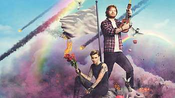 Ruby Rose And Ed Sheeran, ruby-rose, ed-sheeran HD wallpaper