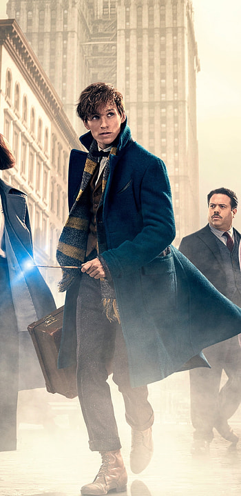 Fantastic Beasts, Eddie Redmayne, Katherine Waterston, Google Pixel 3 XL HD phone wallpaper