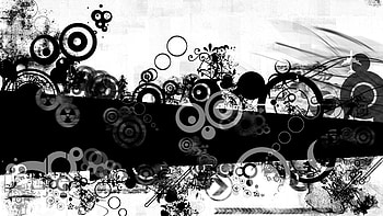 Vector, Stains, Spots, Bw, Chb, Shapes, Shape, Smeared, Lubricated HD wallpaper
