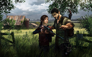 Ellie and Joel, The Last of Us HD wallpaper