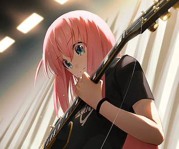 Hitori Gotou, Hitori Gotou, Anime, Bocchi the Rock! HD wallpaper