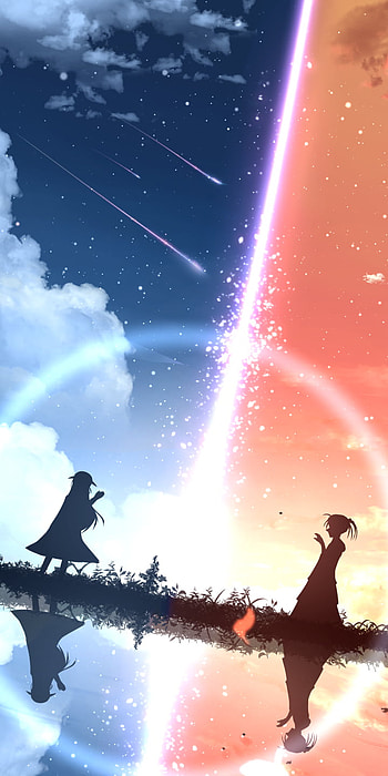 Twilight Rift — Original Anime Night & Sunset, night, Anime, Original, anime night, anime sunset HD phone wallpaper