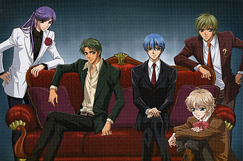 La Corda D'Oro ~primo passo~, chair, purple hair, musician, cute, long hair, team, group, short hair, male, handsome, sexy, hot, blue hair, boy, anime, brown hair, green hair, friend, guy HD wallpaper