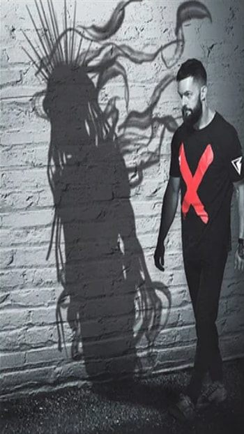 Finn Balor Demon, monochrome graphy, fashion design HD phone wallpaper