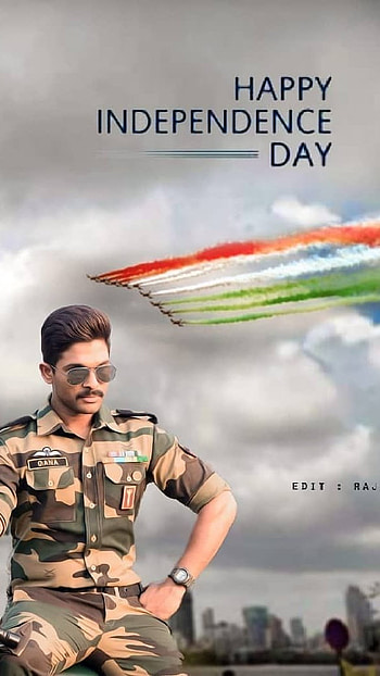 Allu Arjun Army, Happy Independence Day HD phone wallpaper