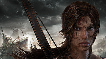 Tomb Raider (2013) - Official Steam Trading Card, bow, island, survival, Lara Croft HD wallpaper