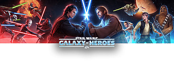 Star Wars: Galaxy of Heroes, mobile game, EA official site, Engaging gameplay HD wallpaper