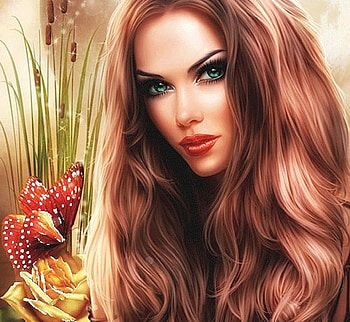 Pretty Lady, Woman, pretty, Lay, Art HD wallpaper