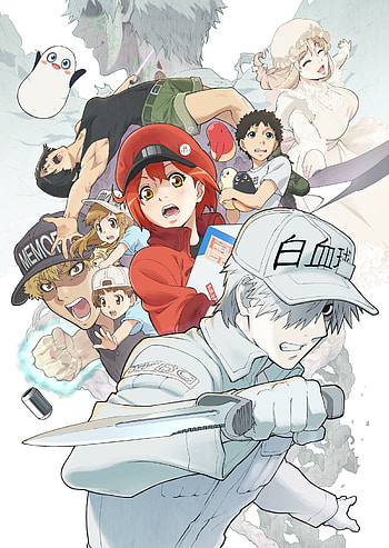 Cells at Work! Code Black, , Hataraku Saibou Black HD phone wallpaper