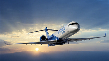 Bombardier CRJ-1000 Next Gen, , airplane, 2012, 03, 07 HD wallpaper