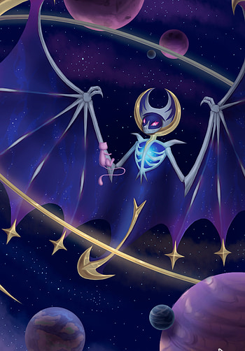 Shiimosa Lunala HD phone wallpaper
