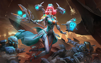 Smite Med Tech Aphrotide , smite, games, deviantart HD wallpaper