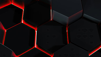 Lava Polygon Glowing 3d Abstract , polygon, abstract, artist, artwork, digital-art HD wallpaper
