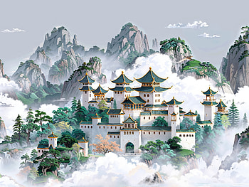 The Castle, castle, artist, artwork, digital-art HD wallpaper