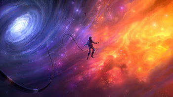 Astronaut Dream HD wallpaper
